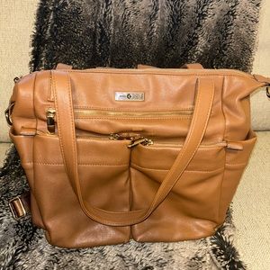 Miss Fong convertible diaper backpack, tote, messenger